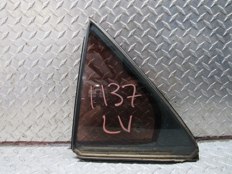 03 - 07 HONDA ACCORD LEFT DRIVER REAR DOOR VENT GLASS AP TECH MANUFACTURER SDN