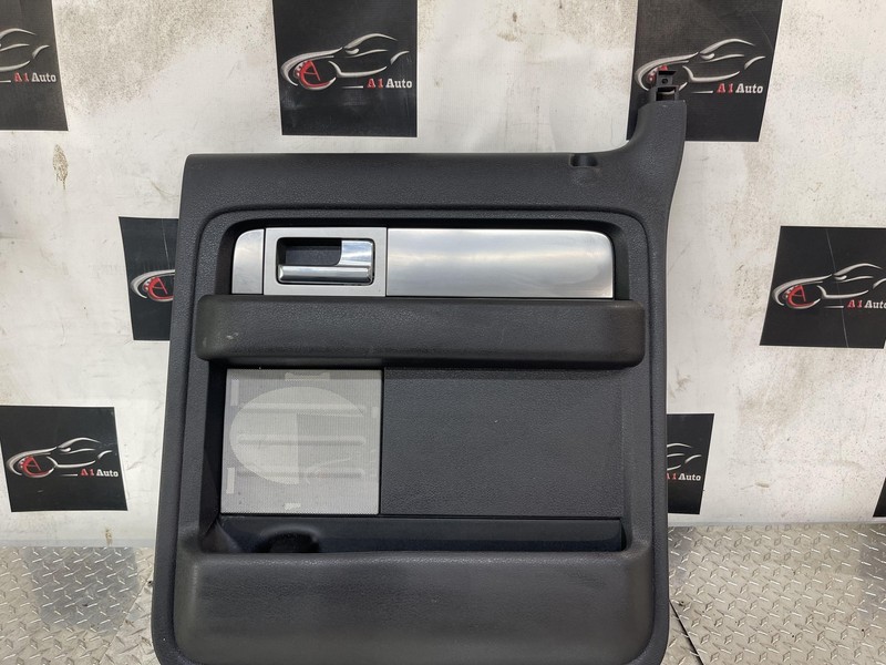 2012 - 2014 Ford F-150 F150 Rear Passenger Right Door Panel Black Oem Tested Oem