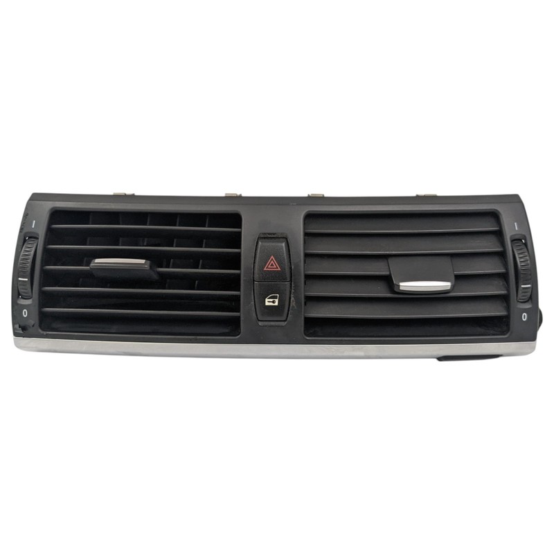 07-13 BMW X5 X6 E70 E71 E72 Front Center Dash Air Vents Hazard Window Lock OEM