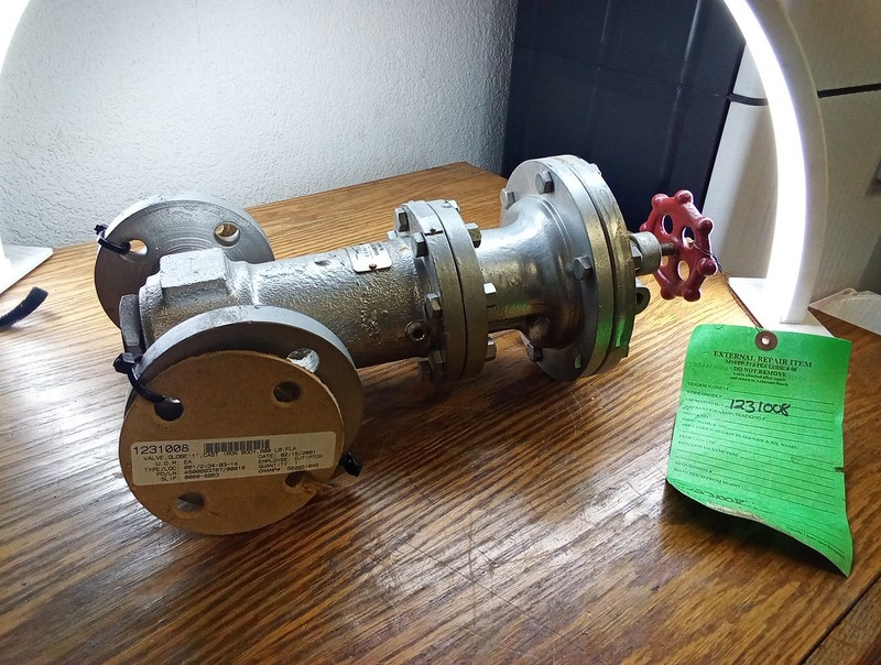 Manual Valve Globe 1" Cast Iron Body 600lbs #1231008