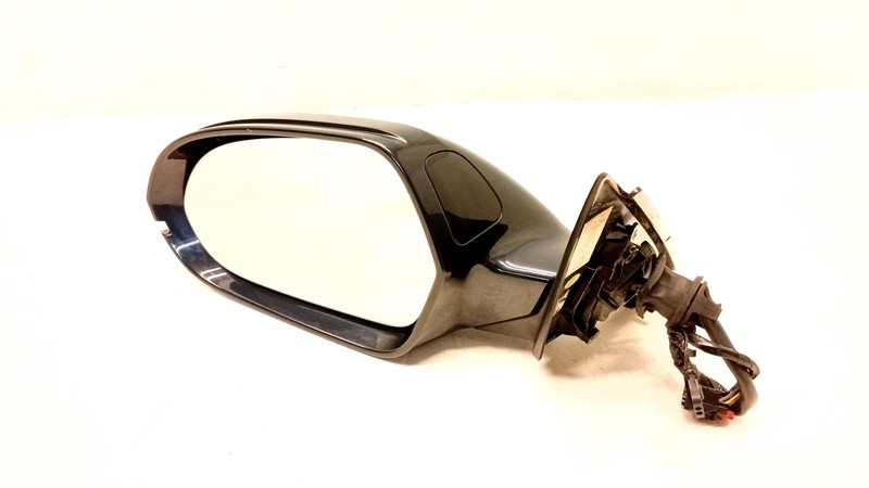 💚 2012-2013 AUDI S6 A6 C7 FRONT LEFT DRIVER SIDE DOOR GLASS MIRROR OEM BLUE