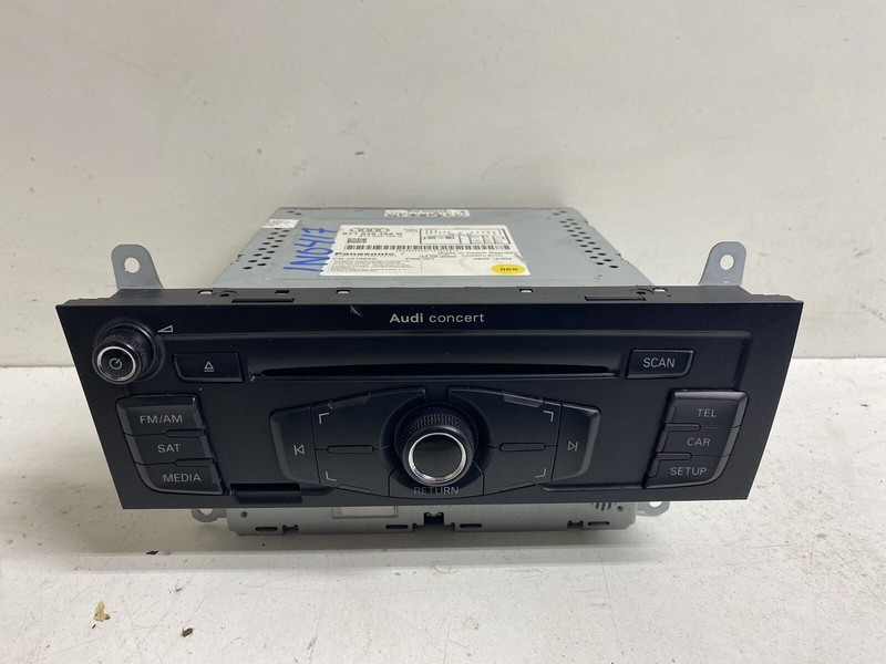 2010-2012 Audi A4 Concert Audio Radio Stereo 8T1 035 186 R Disc CD Player Oem