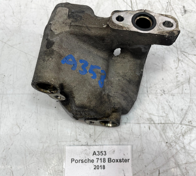 ✅ 17-24 OEM Porsche 718 Boxster 982 Turbocharger Oil Collection Catch Tank 36k