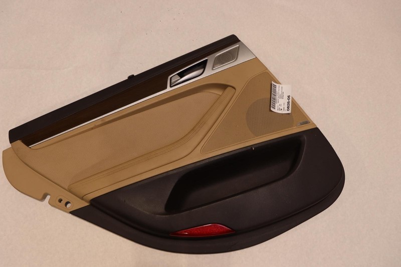 2018 GENESIS G80 REAR LEFT SIDE DOOR PANEL TRIM COVER BEIGE OEM
