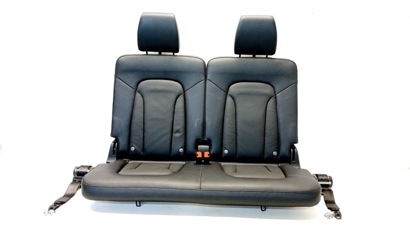 07-15 AUDI 4L Q7 REAR LEFTRIGHTTHIRD SEAT 3RD ROW SEATBELT OEM SET 080125