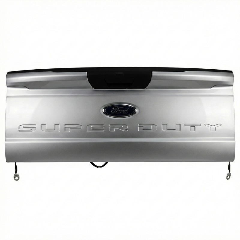 23-26 F250 Tailgate SILVER New Take Off OE Ford SUPER DUTY Truck Tail Gate OEM