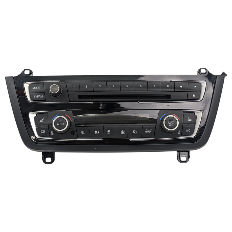 OEM 12-16 BMW F22 F32 F30 F36 M4 M3 AC Heater Control Panel Radio Media Buttons