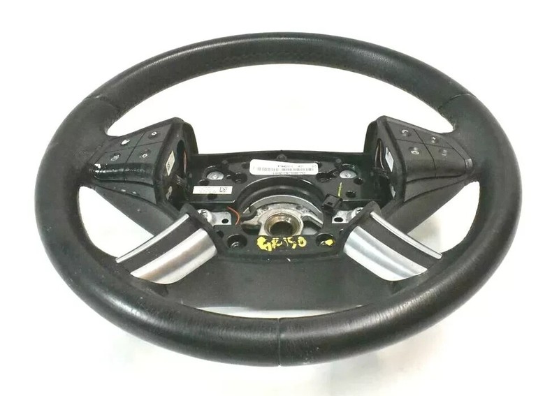 06-08 Mercedes X164 GL450 R500 ML350 Steering Wheel Black 1644605103 OEM