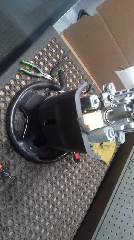 2013 Ford Explorer Steering Column OEM White 194k Miles - Warranty Included