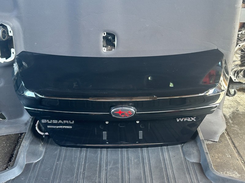 2022 2023 2024 2025 SUBARU WRX TRUNK TAILGATE LID W/ SPOILER BLACK COMPLETE