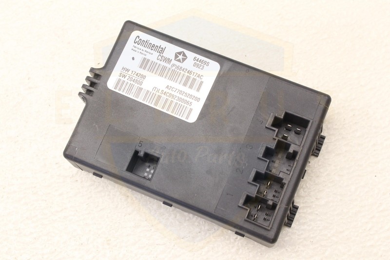 2020-2023 DODGE CHALLENGER HEATED SEAT CONTROL MODULE W/O VENTILATED 68424617AC