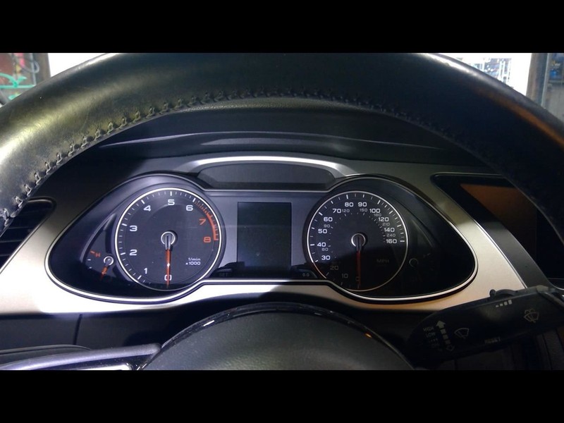 Speedometer Sedan MPH Multifunction Display Opt 9Q8 Fits 13-16 AUDI A4 1645396