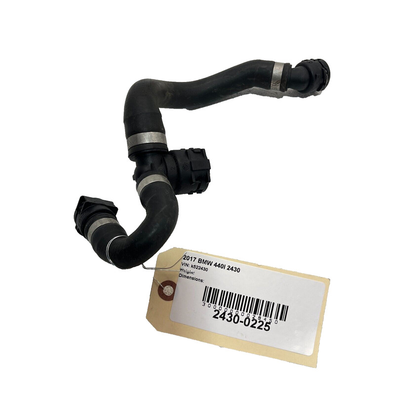 2017 - 2020 BMW 440i RADIATOR COOLANT EXPANSION TANK WATER HOSE LINE PIPE OEM
