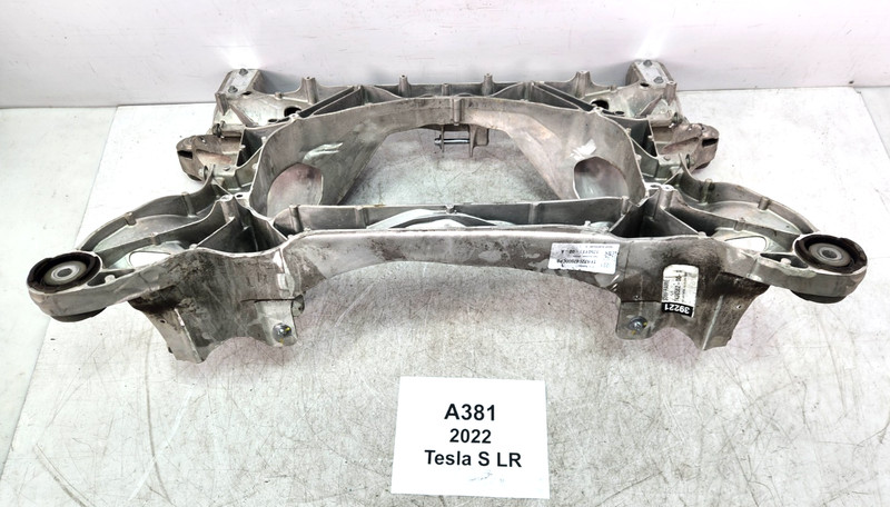 ✅ 2021-2025 OEM Tesla Model S Rear Suspension Subframe Crossmember Cradle 48k