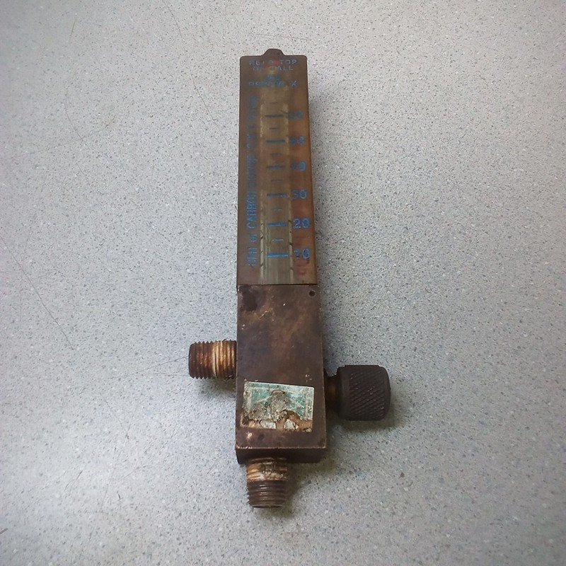 Acrylic Pressure Gauge (L-32) 200 Max PSIG