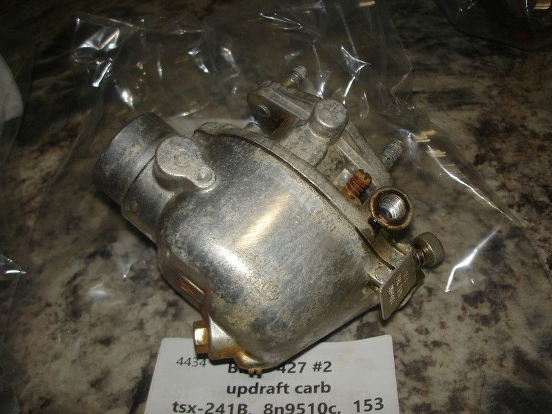 Tsx-241b 8n9510c 153 Updraft Carburetor untested 427#2