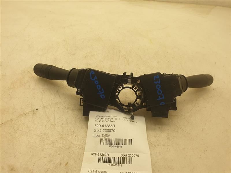 16 17 18 19 20 21 22 TOYOTA PRIUS PASSENGER RIGHT COLUMN SWITCH