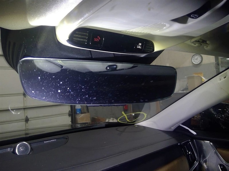 Rear View Mirror With Garage Door Opener Homelink Fits 16-22 VOLVO XC90 1730813