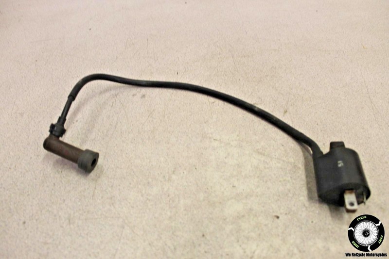 1987 Yamaha Virago 700 XV700 IGNITION COIL W/ PLUG BOOTS WIRES XV 87