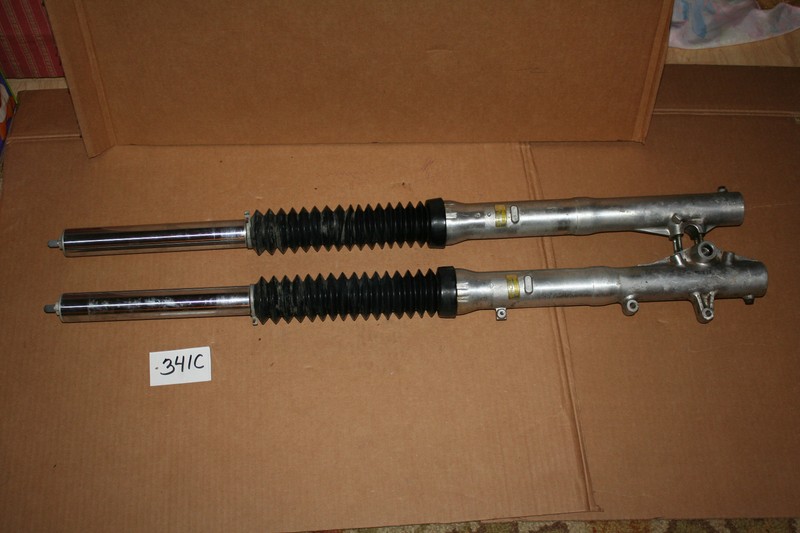 1984 Honda XL 350R Front Fork Tubes Suspension OEM 84