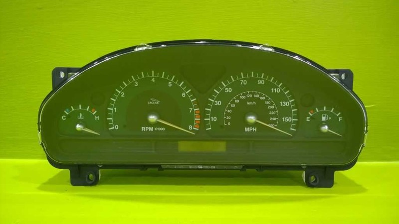 02 03 JAGUAR S-TYPE SPEEDOMETER CLUSTER 152K MILES OEM 3454-1