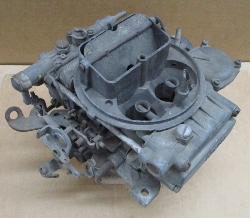 USED 4 BARREL HOLLEY 4160 SERIES CARBURETOR 8005 3204 600 CFM VACUUM SECONDARY