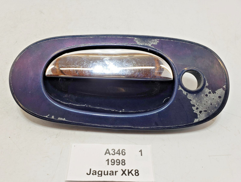 ✅ 97-06 OEM Jaguar XK8 Convertible Front Left Driver Exterior Door Handle Blue*