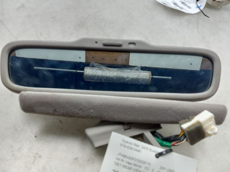 01-03 LEXUS LS430 4.3L RWD AT INTERIOR REAR VIEW MIRROR