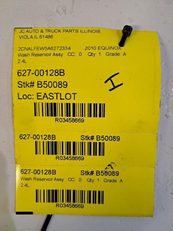 Wash Reservoir Flexible Neck Fits 10-17 EQUINOX 3458669