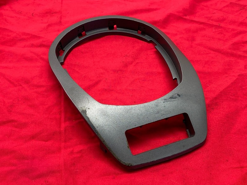03-05 BMW E85 Z4 Roadster Center Console Gear Shifter Boot Trim Cover Gray OEM✅