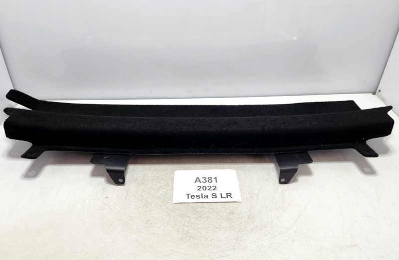 ✅ 21-25 OEM Tesla Model S Rear Soft Trim Trunk Carpet Wall Panel Assembly