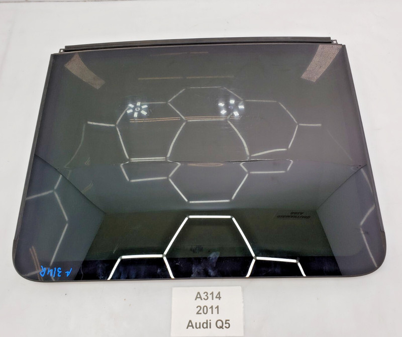 ✅ 2009-2012 OEM Audi Q5 Rear Upper Panoramic Sunroof Moonroof Window Glass