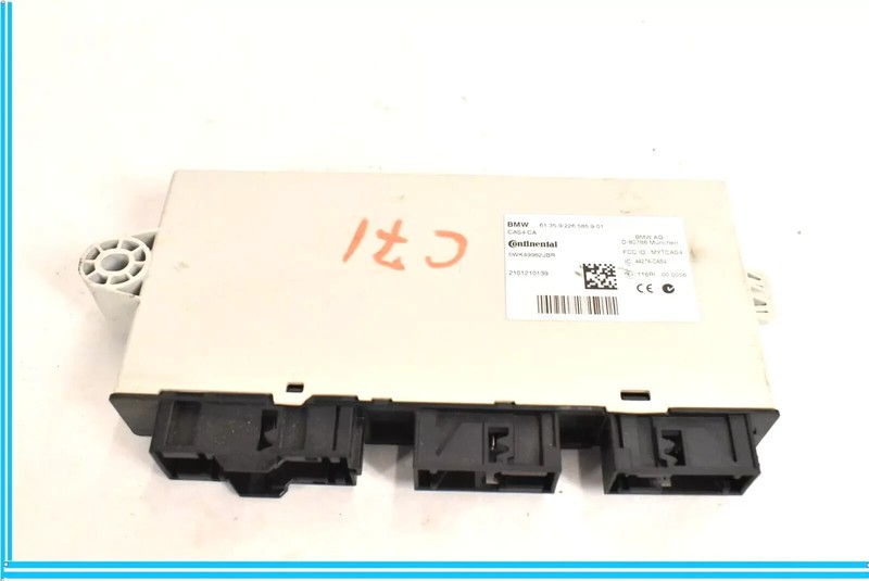 09-19 BMW F10 535i 740i Anti Theft Locking Control Module Unit Computer CAS OEM