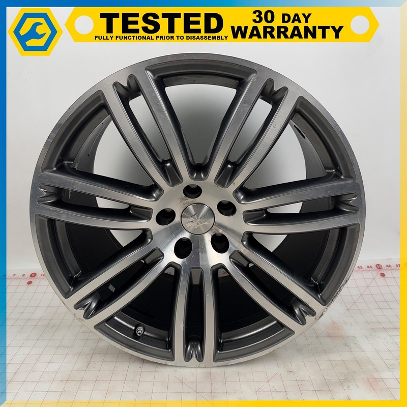 14-24 MASERATI GHIBLI 20 X 10.5J REAR WHEEL RIM GRAY OEM