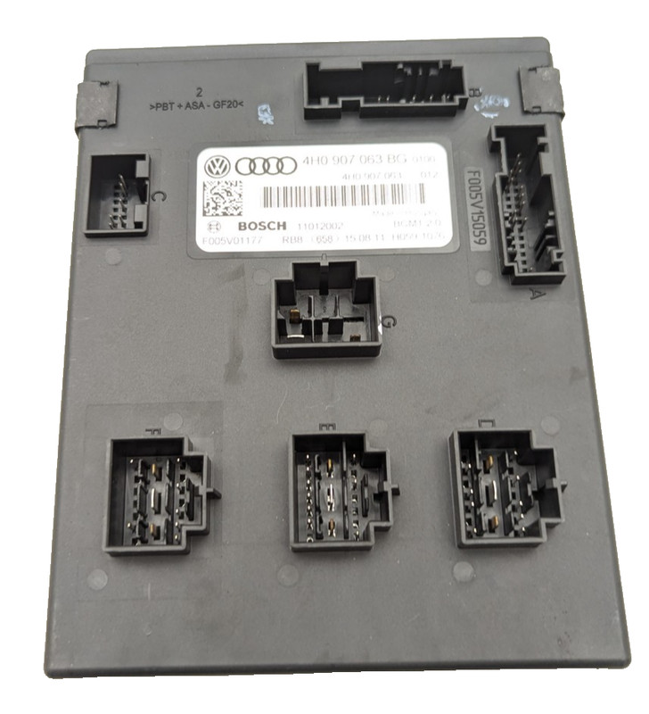 12-18 Audi A6 A7 On Board Supply Body Control Module Unit 4H0907063BG Oem