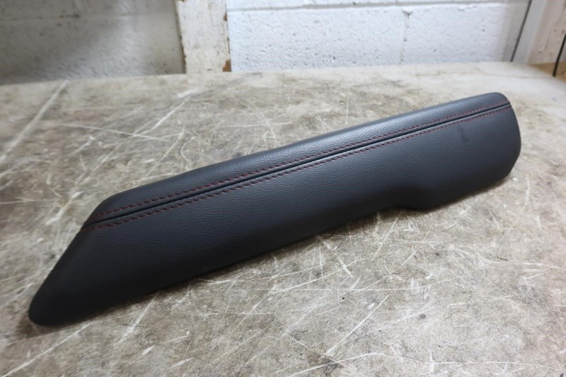 2018-2023 Jeep Wrangler JL OEM Front Right Armrest Black w/ Red Stitch