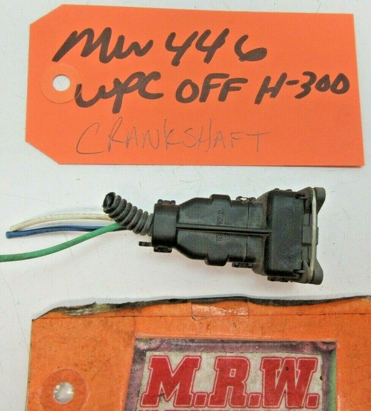 WIRE PLUG CONNECTOR off CRANK SHAFT POSITION SENSOR SENDER for ELANTRA TIBURON