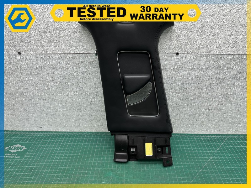 06-12 BENTLEY Flying Spur LEFT DRIVER SIDE UPPER B PILLAR TRIM COVER PANEL OEM