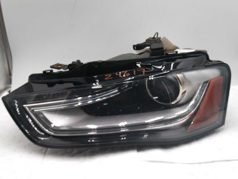 2016 AUDI A4 Left Headlight Assembly Black Halogen OEM 459230 133K Miles