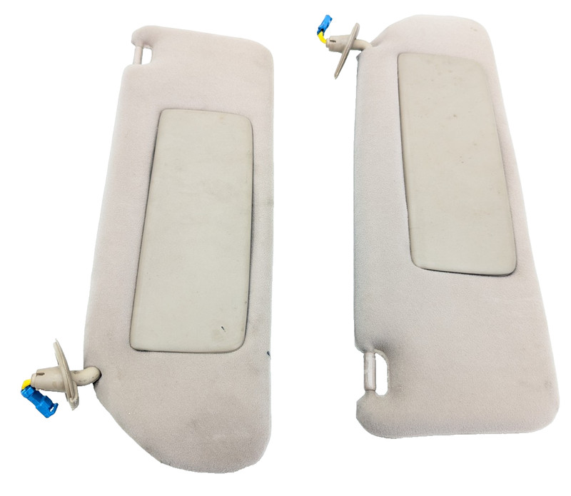 1992 Lexus SC400 OEM Pair Of Sun Visor And Center Beige