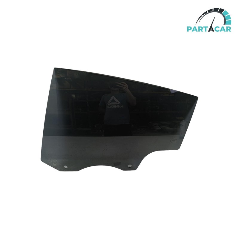 2020 2021-2023 Tesla Model Y MY Rear Left Driver Side Door Glass OEM SCRATCHED!