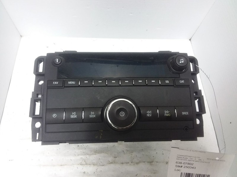 Radio Receiver AM FM MP3 Fits 15-21 EXPRESS 2500 VAN 23475277