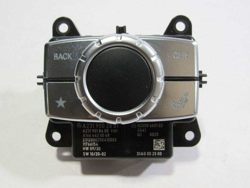 13-19 Mercedes SL550 R231 2013 Center Console Control Knob Multi Switch Button ;