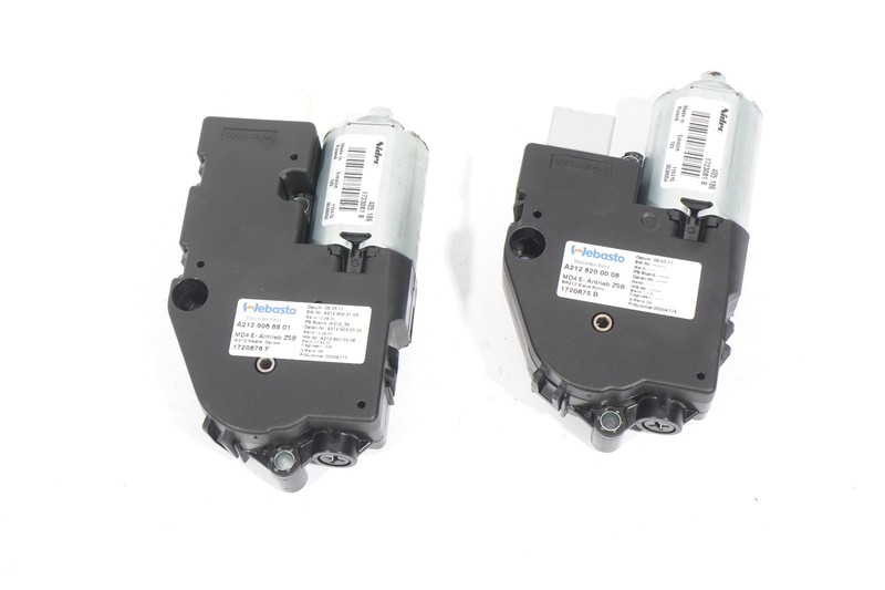 2010 - 2013 MERCEDES BENZ E350 4MATIC PANARAMIC SUN ROOF MOTOR SET OF 2 OEM