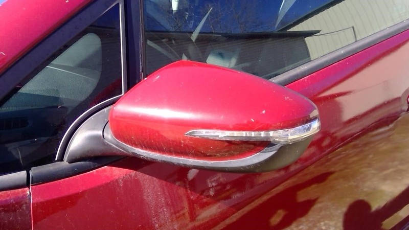 Driver Side View Mirror Power Hatchback Manual Folding Fits 14-16 FORTE 736019