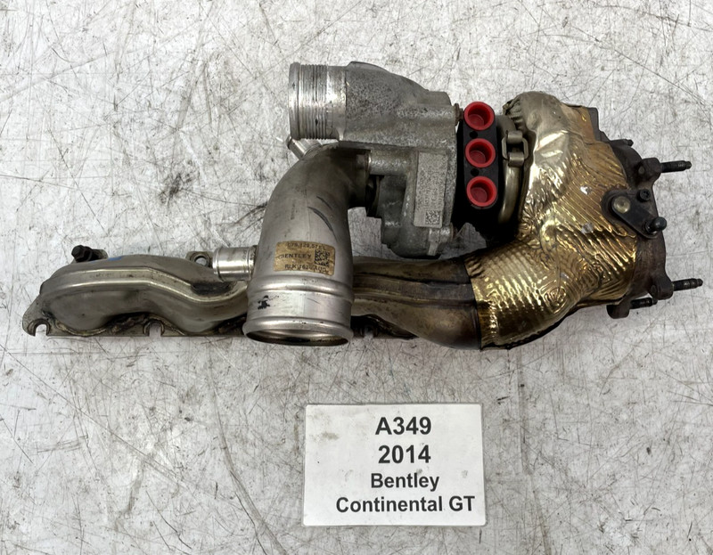 ✅ 2013-2017 OEM Bentley Continental GT GTC 4.0L V8 Left Driver Turbocharger 106k