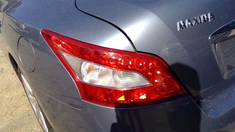 Driver Tail Light Quarter Panel Mounted Fits 09-11 MAXIMA 733458