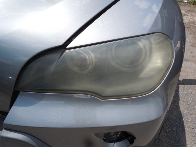 2007-2011 BMW X5 Xenon Adaptive Headlight Driver Left LH OEM *CLOUDY*
