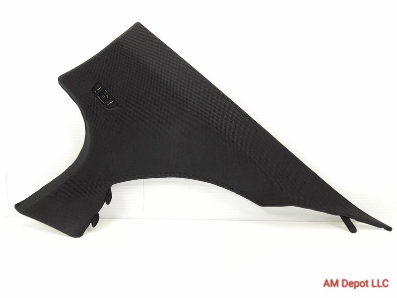 2011 BMW 535i 528i 550i F10 Rear Right C Pillar Column Trim Cover 8038174 Black