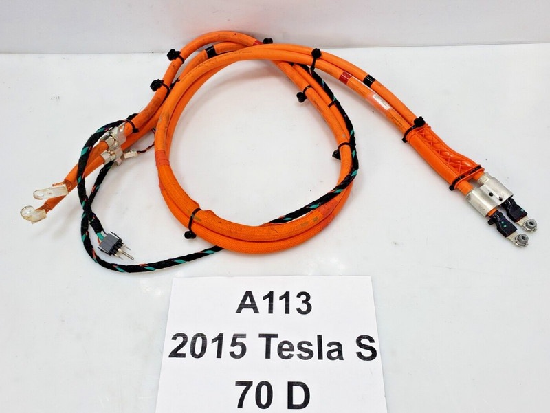 ✅ 12-16 OEM Tesla Model S Rear High Voltage Junction Box HVJB Charge Port Assy